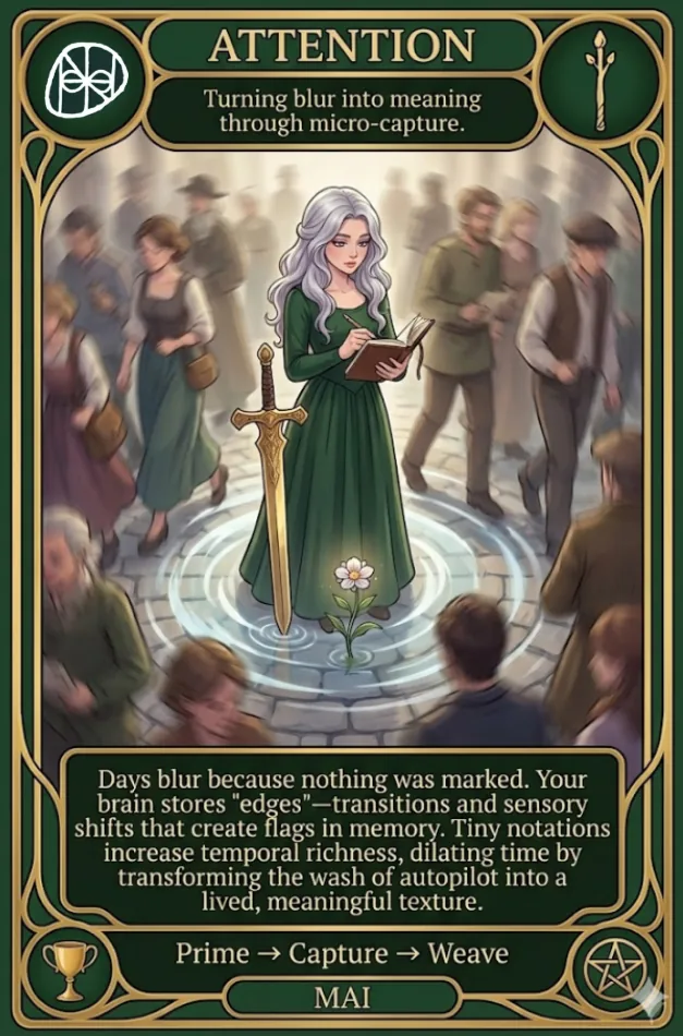Oracle card: Attention