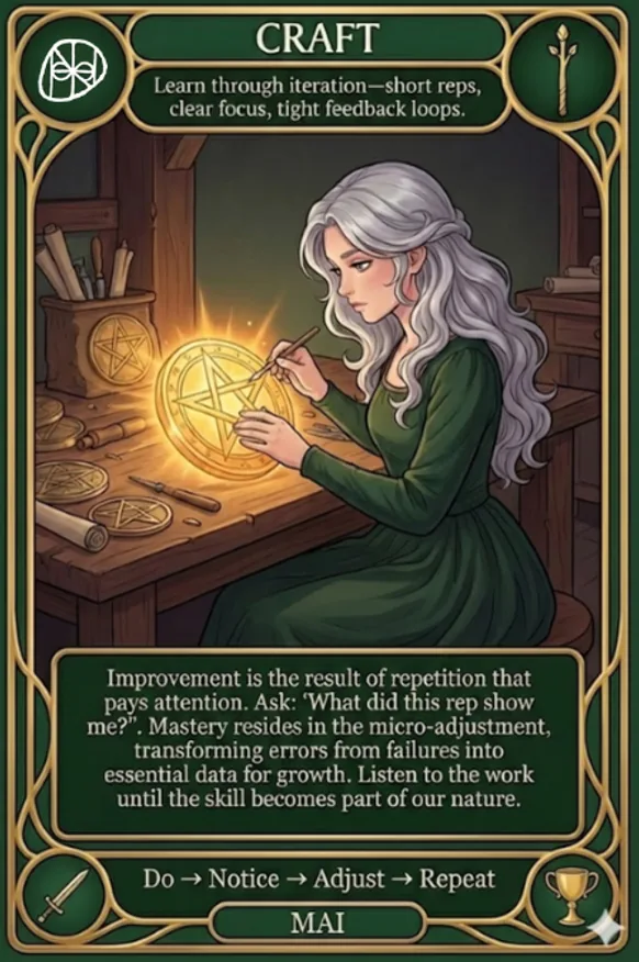 Oracle card: Craft