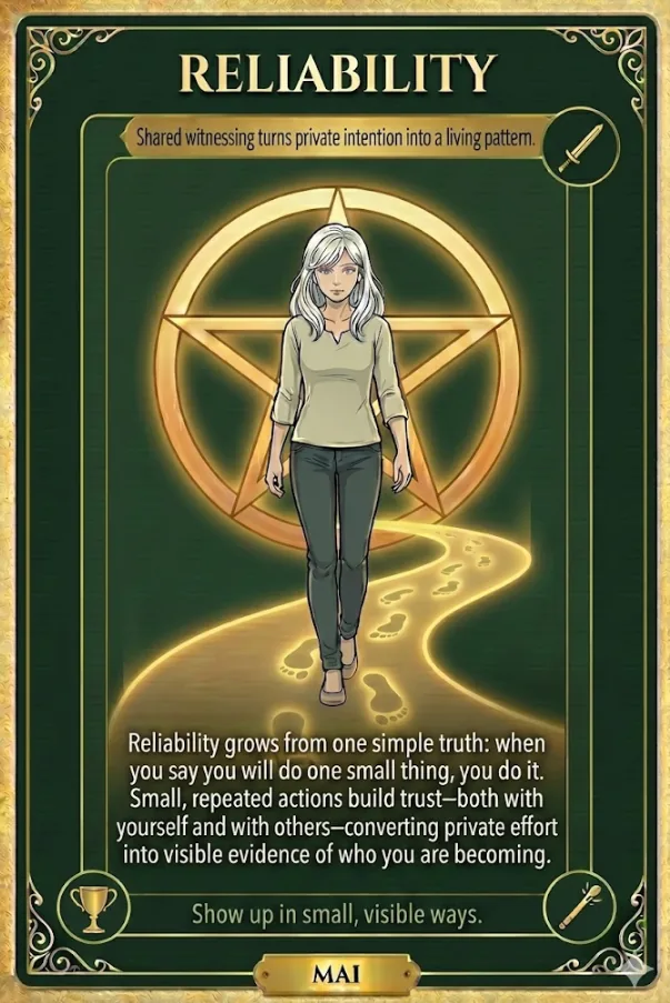Oracle card: Reliability